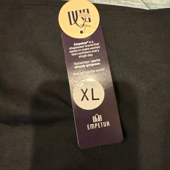 Empetua Shapermint High-Waisted Shaper Boyshort Size
XLarge Black New - Picture 3 of 5